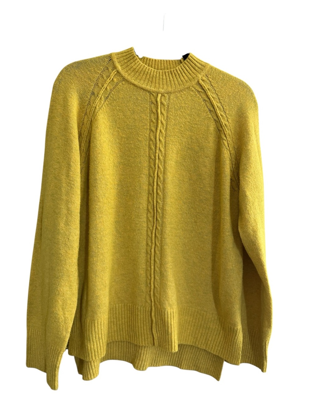 B. Young The Collection womens small Otrine Jumper Sweater Mustard Yellow #NE281